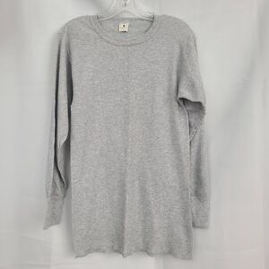 Northwest Territory Men's Sz L Gray Waffle Knit Thermal Base Layer USA